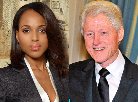 Kerry Washington, Scandall, Bill Clinton Kerry Washington, Scandall, Bill Clinton